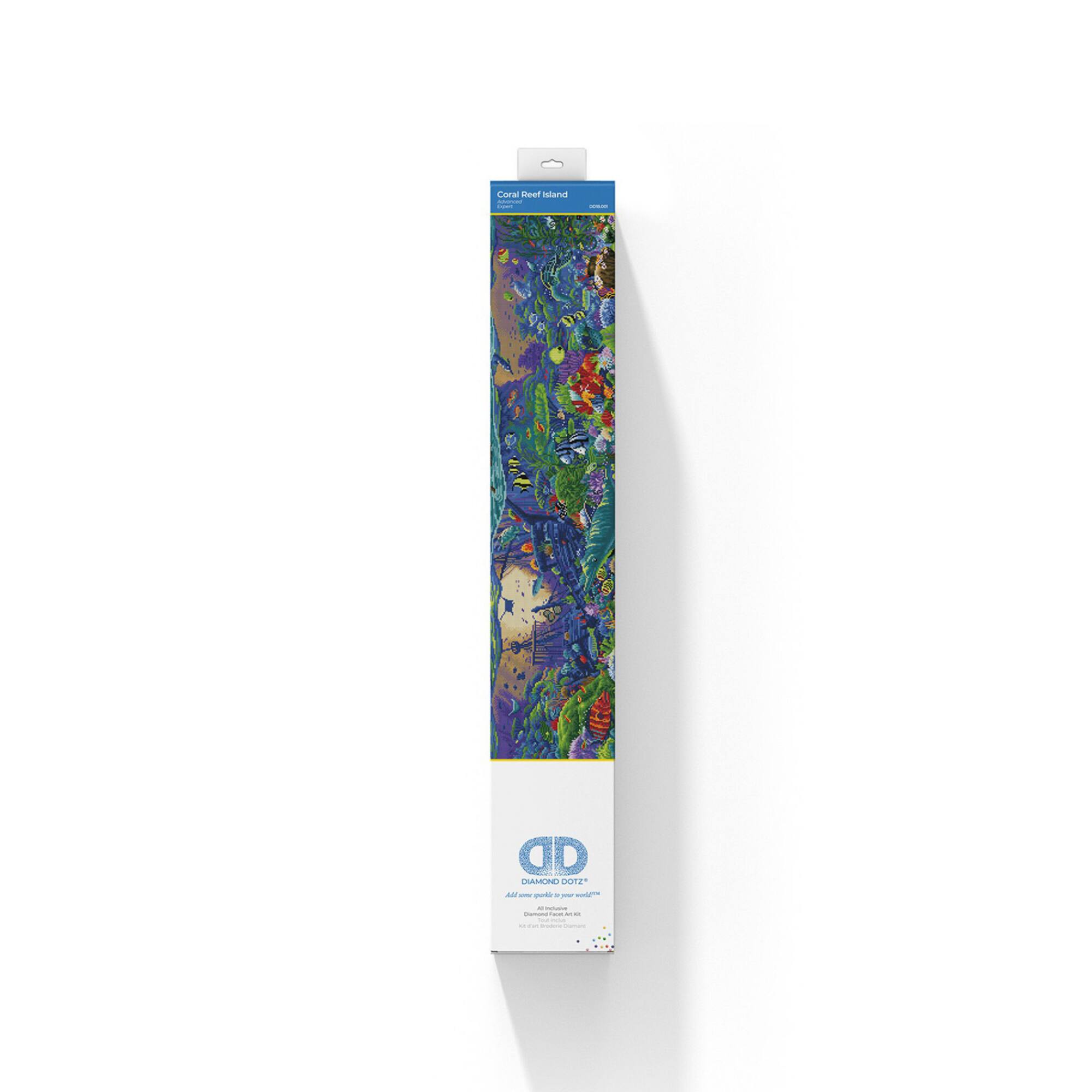 Diamond Dotz® Advanced Coral Reef Island Diamond Painting Kit